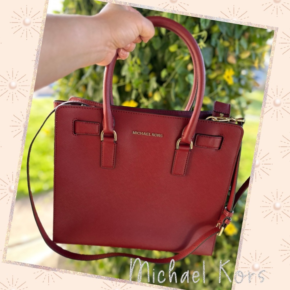 Michael Kors Red Handbag